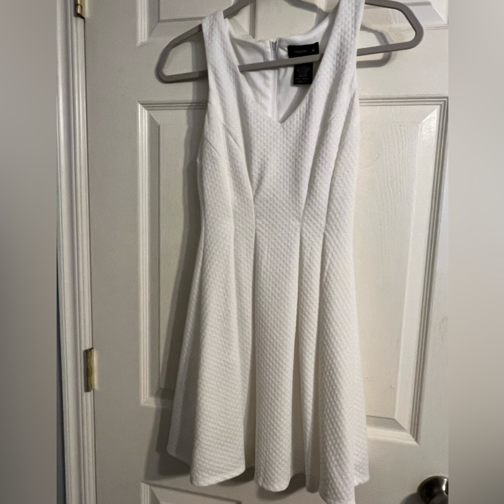 Lined White Sleeveless Dress. Teeze Me, Macy’s size 1/2.